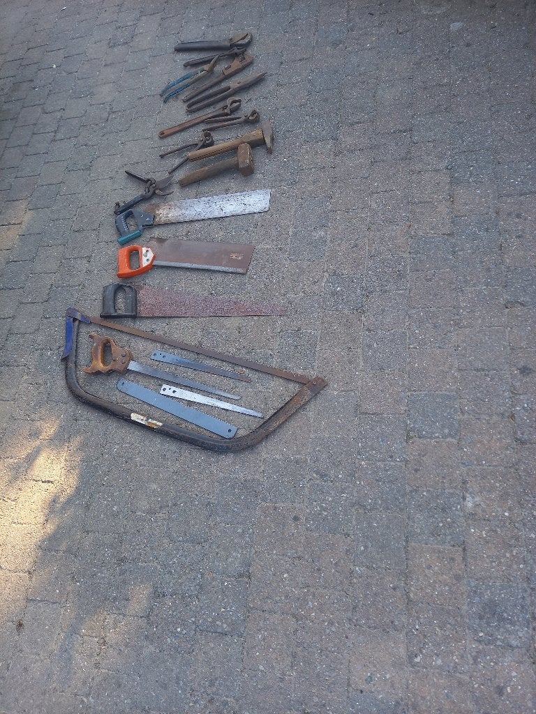 Allerlei oude spullen., Antiek en Kunst, Antiek | Gereedschap en Instrumenten, Ophalen