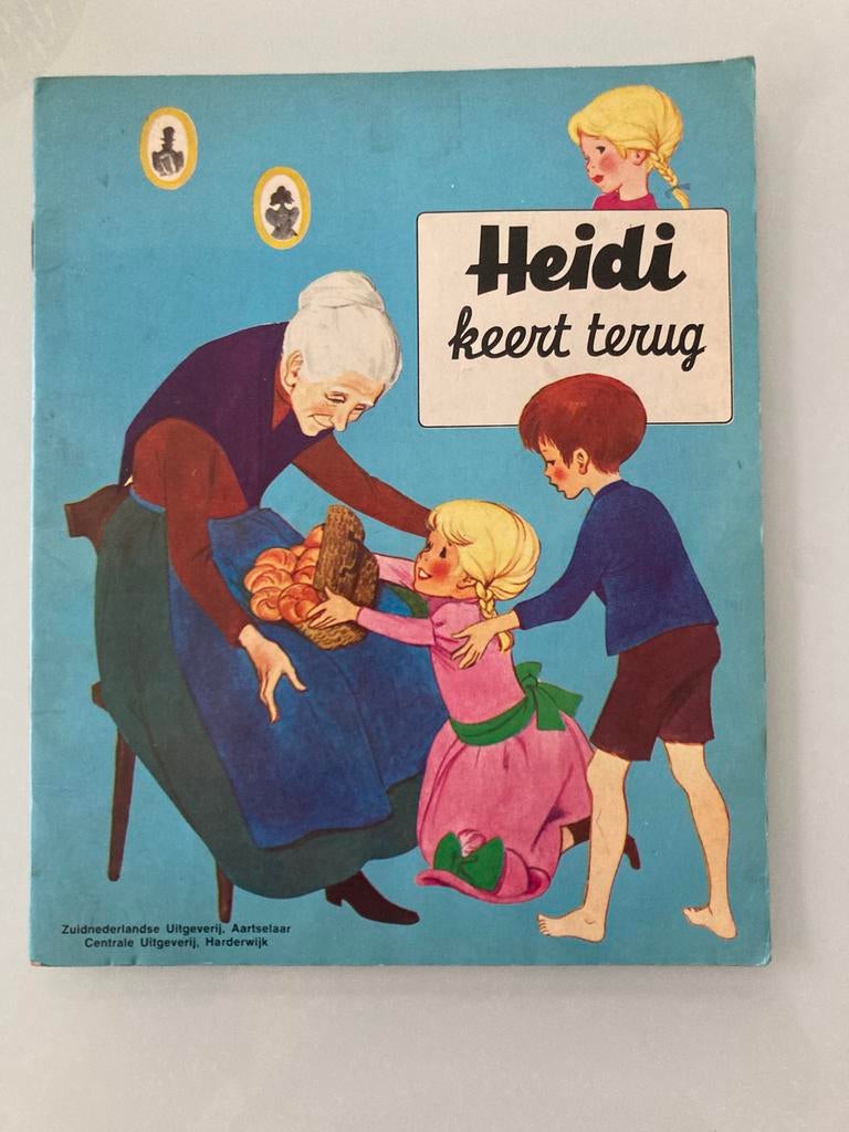 Heidi keert terug strip 1977, Ophalen of Verzenden, Zo goed als nieuw