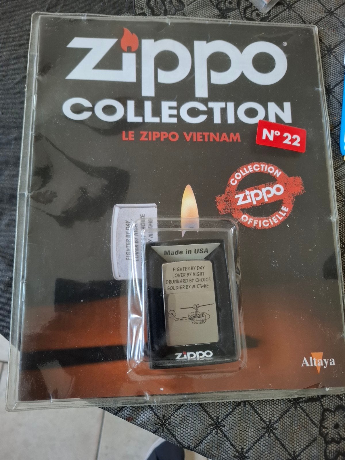 Briquet zippo vietnam (2015), Enlèvement, Neuf, Briquet