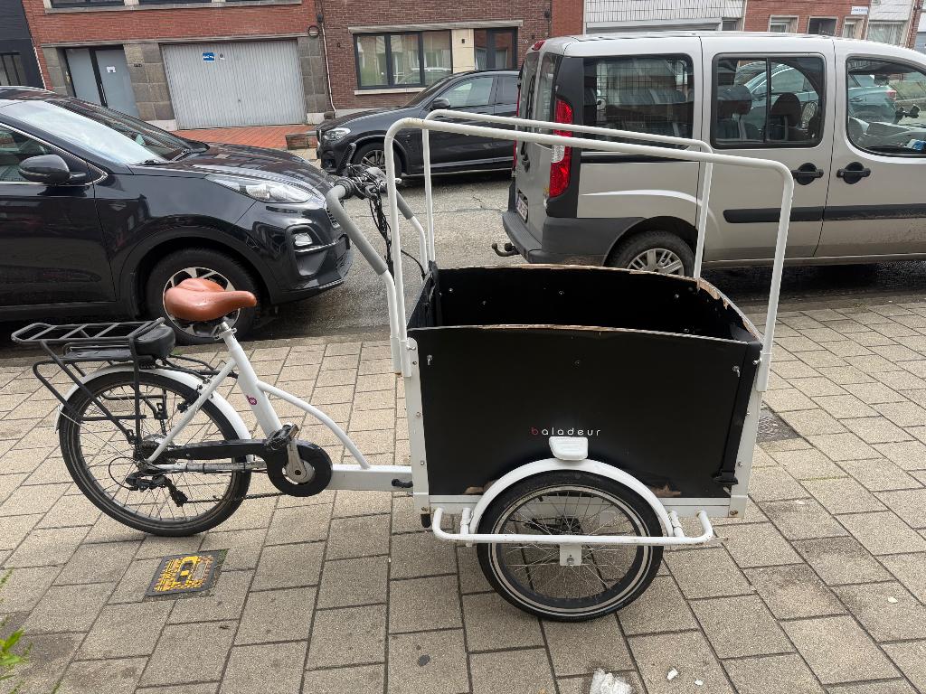 Elektrisch bakfiets Baladeur, Ophalen, Elektrisch