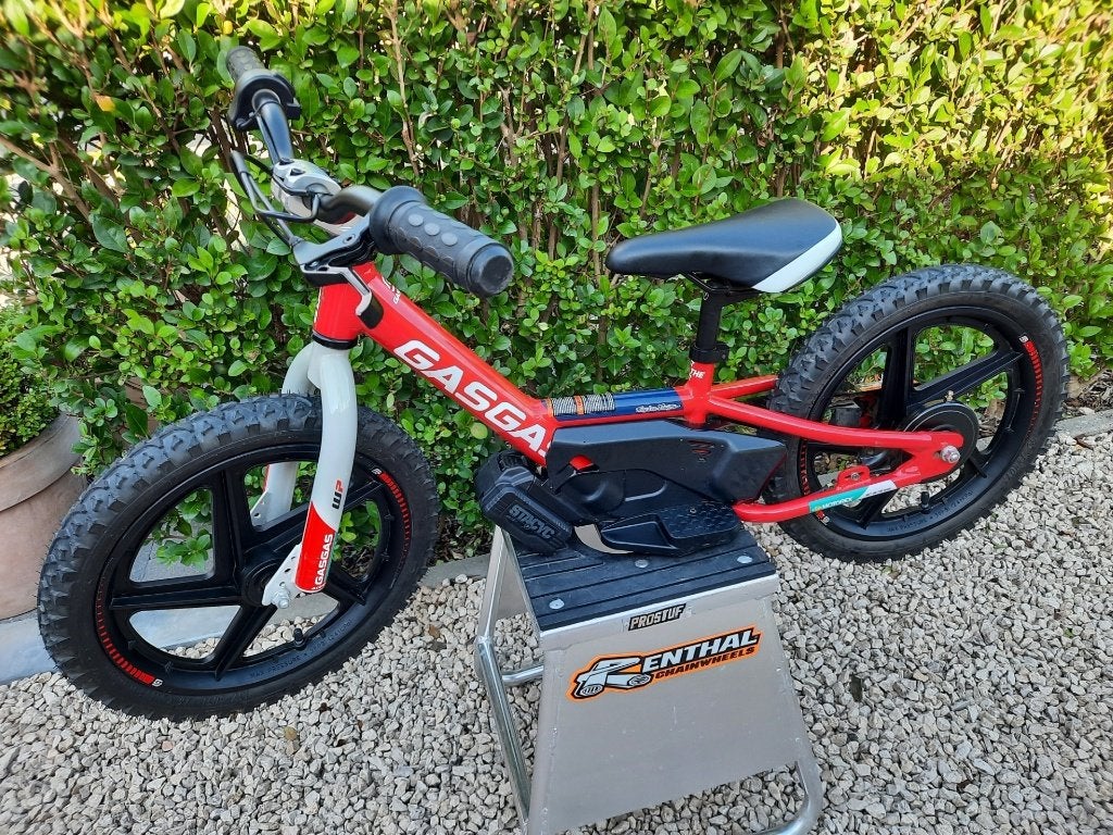 Vélo électrique STACYC 16" Gasgas, Enlèvement, Comme neuf, 16 à 20 pouces