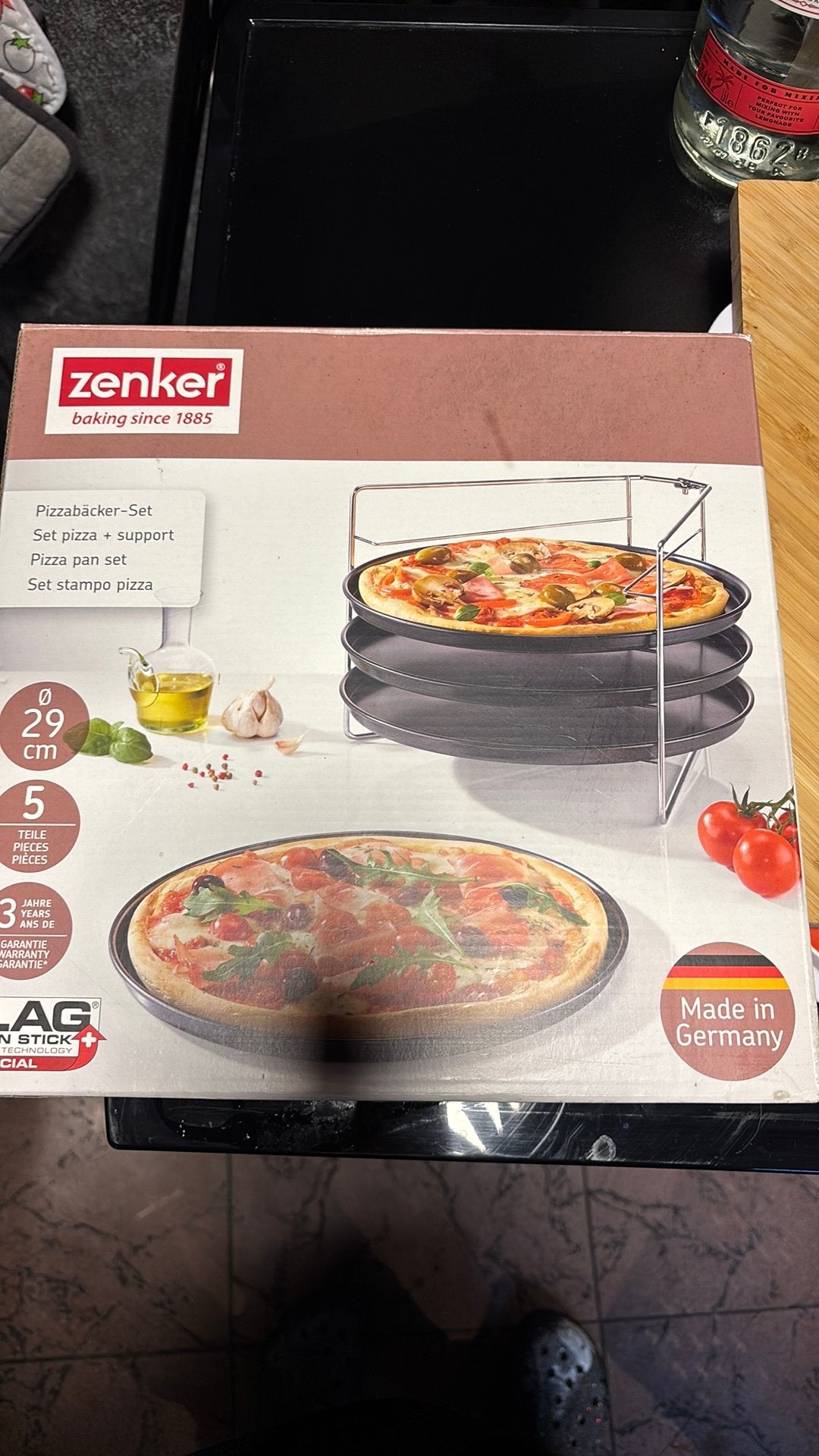 Pizza oven ding, Ophalen, Nieuw