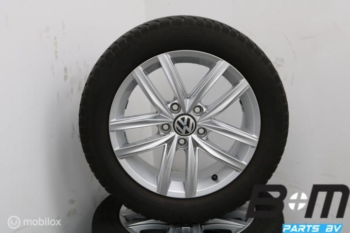 ALLSEASON! Org. 16 inch HITA velgen VW Golf! 5G0601025CS, Auto-onderdelen, Banden en Velgen, Gebruikt, 16 inch, Banden en Velgen