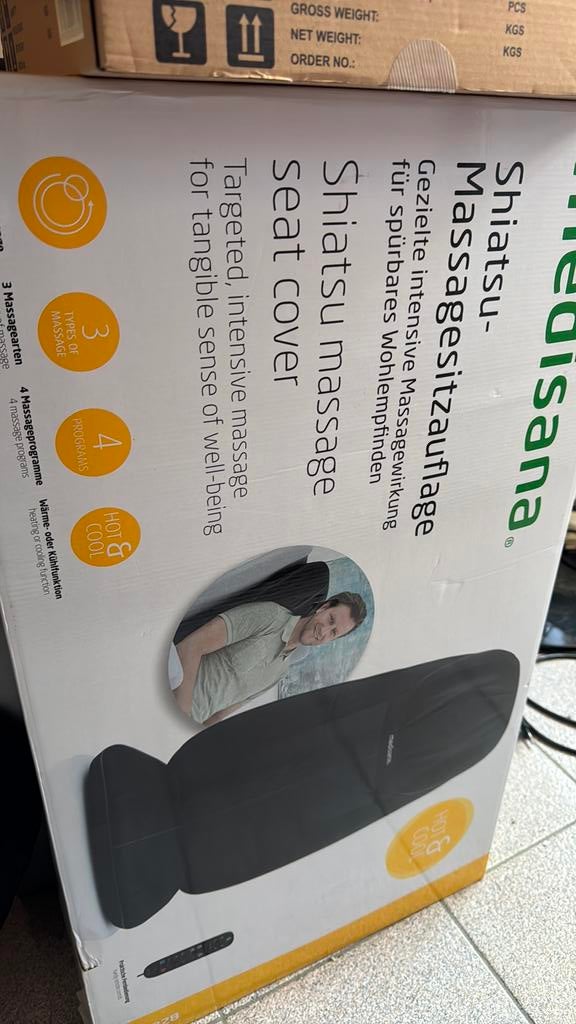 medisana mc 828 massagekussen, Ophalen of Verzenden, Zo goed als nieuw