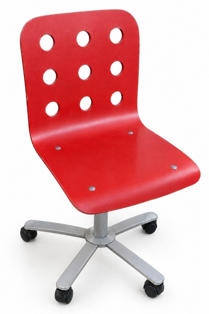 Chaise de bureau enfant IKEA à mini prix, Maison & Meubles, Enlèvement, Comme neuf, Orange, Chaise de bureau