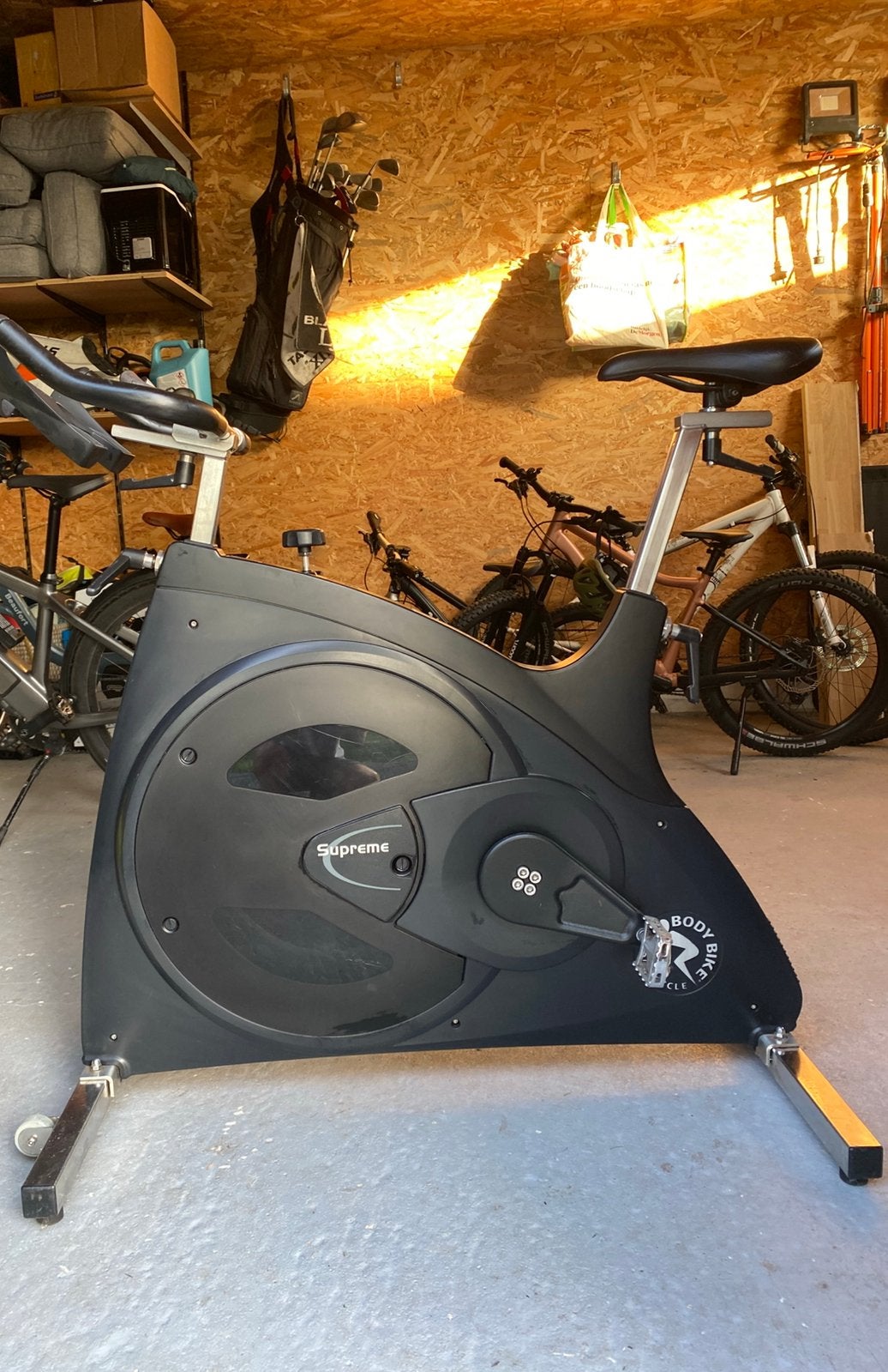 Body Bike spinningfiets – topkwaliteit, Ophalen, Zo goed als nieuw, Spinningfiets