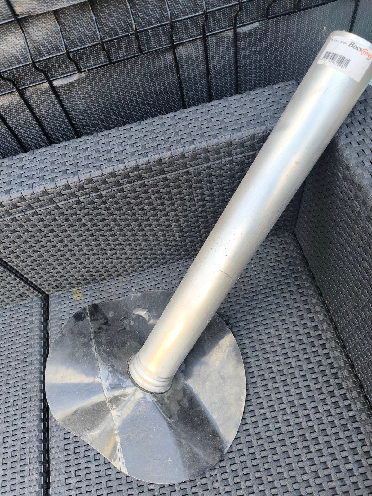 dakdoorvoer voor epdm, Ophalen, 60 tot 80 mm, Nieuw, Inox