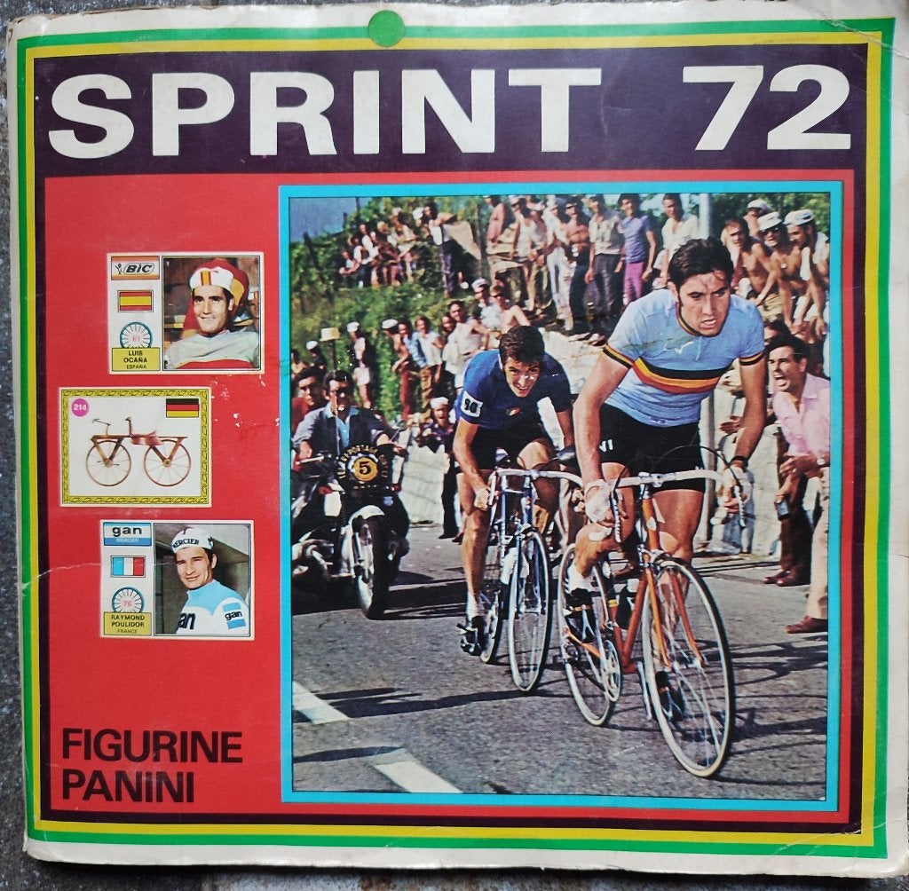 Panini sprint 72, Ophalen of Verzenden, Gebruikt, Meerdere plaatjes