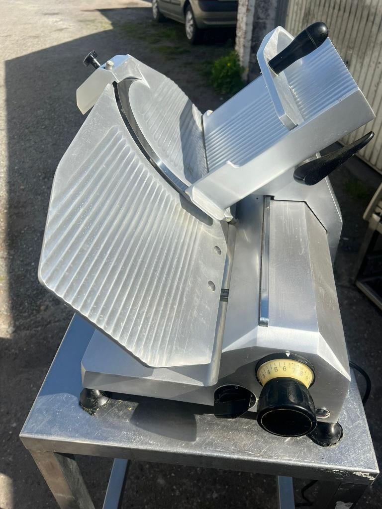 trancheuse professionnelle 35cm 350mm fonctionne très bien, Enlèvement ou Envoi, Utilisé, Boulangerie et Boucherie