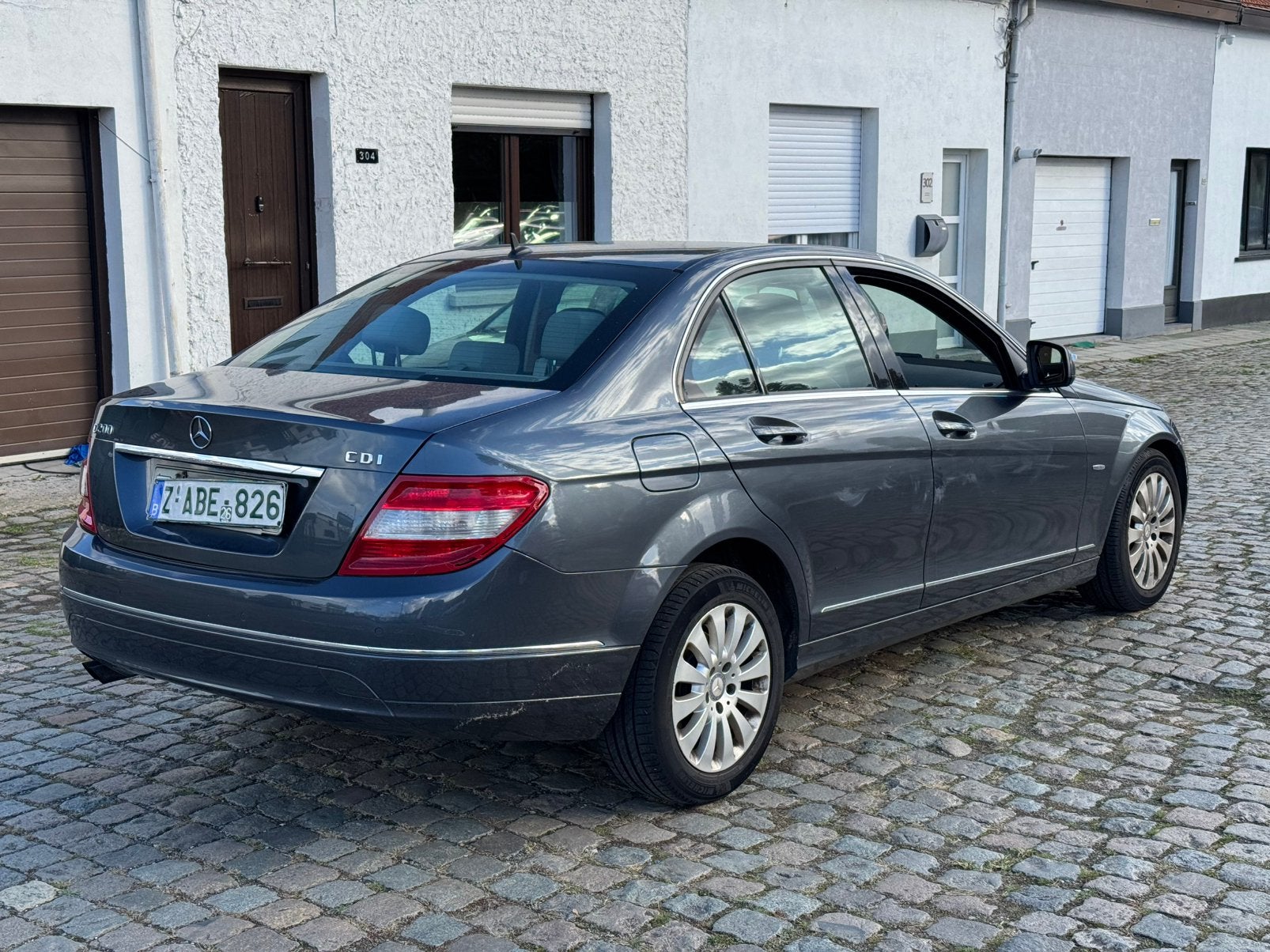 C 200 CDI Elegance Automaat*Navi*Open Dak*Leder*, Auto's, Achterwielaandrijving, 4 cilinders, Elektrische ramen, Leder