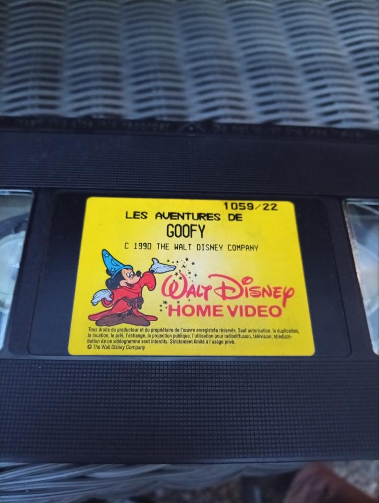 VHS les aventures de Goofy