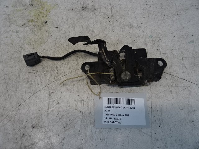 SERRURE CAPOT Mazda CX-3 (01-2015/01-2018), Autos : Pièces & Accessoires, Utilisé, Mazda