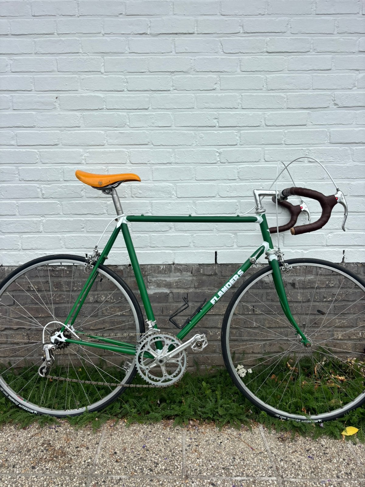 Retro Flanders koersfiets – Shimano 600 Arabesque, Fietsen en Brommers, 55 tot 59 cm, Ophalen, Velgrem, Jaren '60 of nieuwer