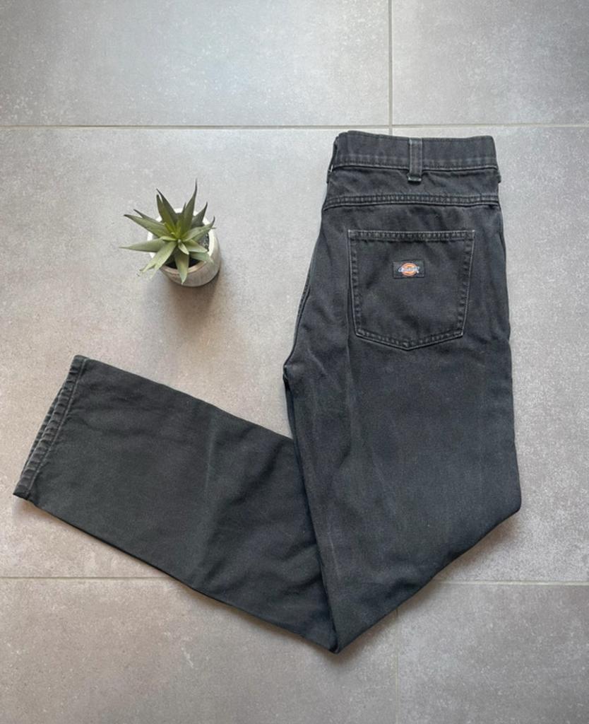 Zwarte Dickies Jeans (W30/L34), Ophalen of Verzenden, Zo goed als nieuw, Zwart, W32 (confectie 46) of kleiner