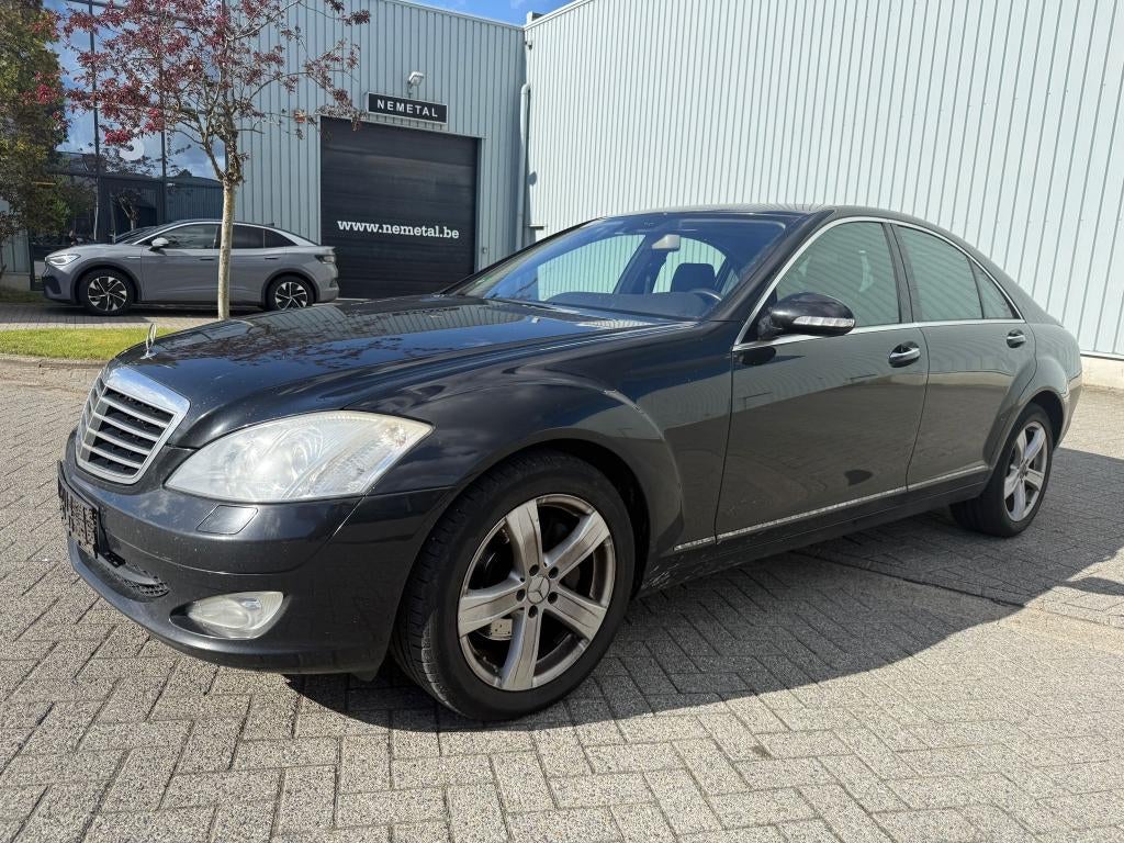 Mercedes S350 benzine+lpg bj 2009 377000 km aut.full export, Auto's, Automaat, Euro 5, Achterwielaandrijving, Zwart