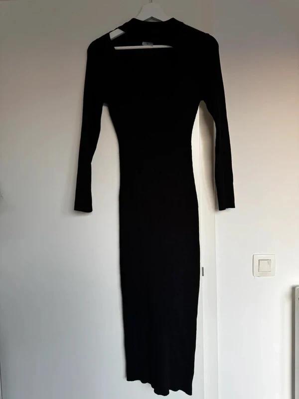 Zeer stijlvolle en trendy Pinko jurk, Zwart, Ophalen of Verzenden, Maat 36 (S), Gedragen