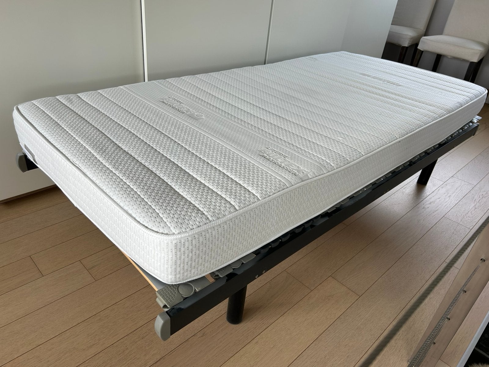 Sommier et matelas BULTEX 90x200cm, 90 cm, Une personne, Enlèvement, Utilisé