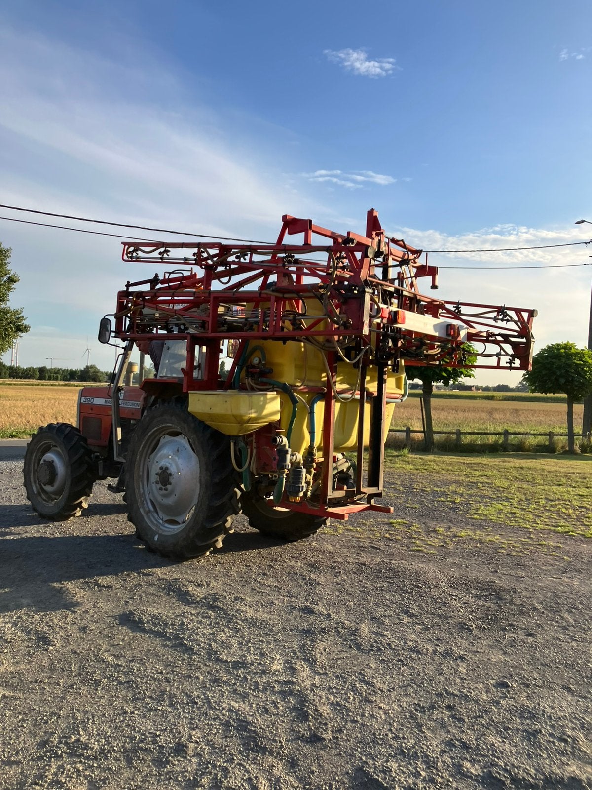 landbouwmachines, Ophalen