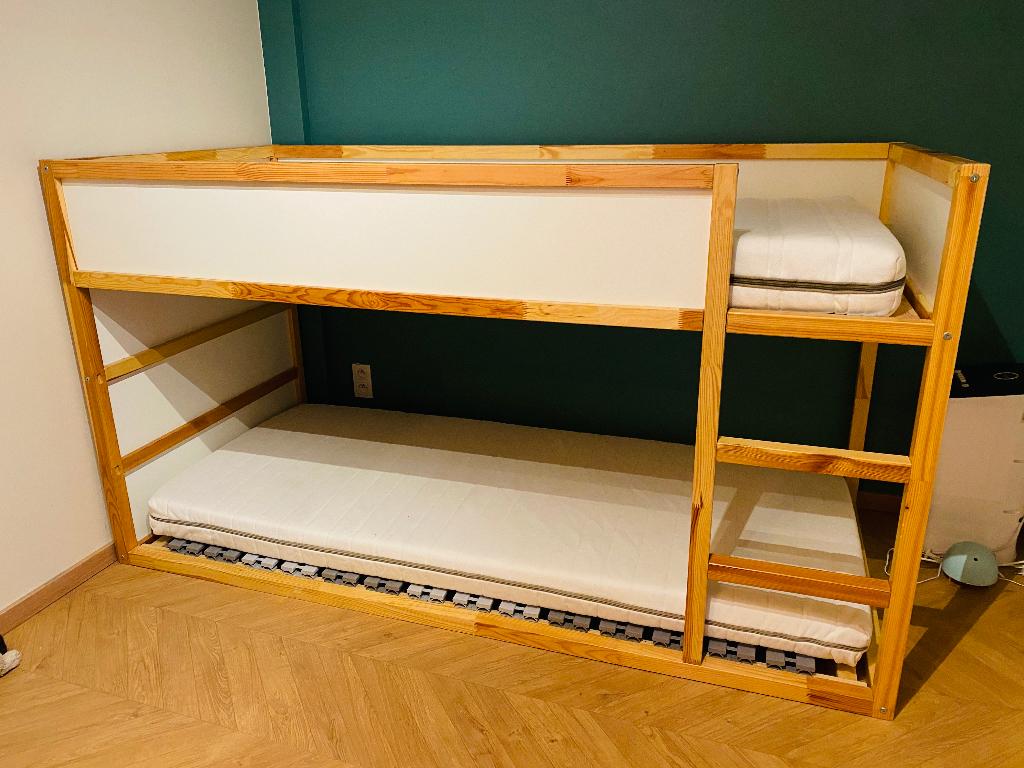 Lit KURA IKEA, Enlèvement, Comme neuf, Lits superposés