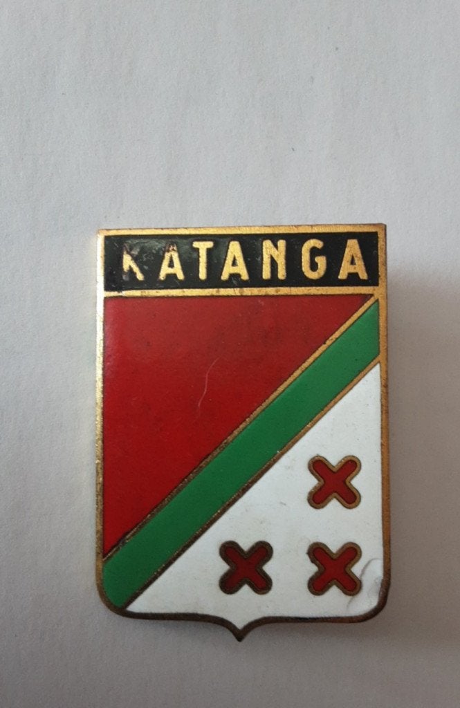 katanga congo belge gendarmerie abl, Collections, Enlèvement ou Envoi, Gendarmerie, Emblème ou Badge