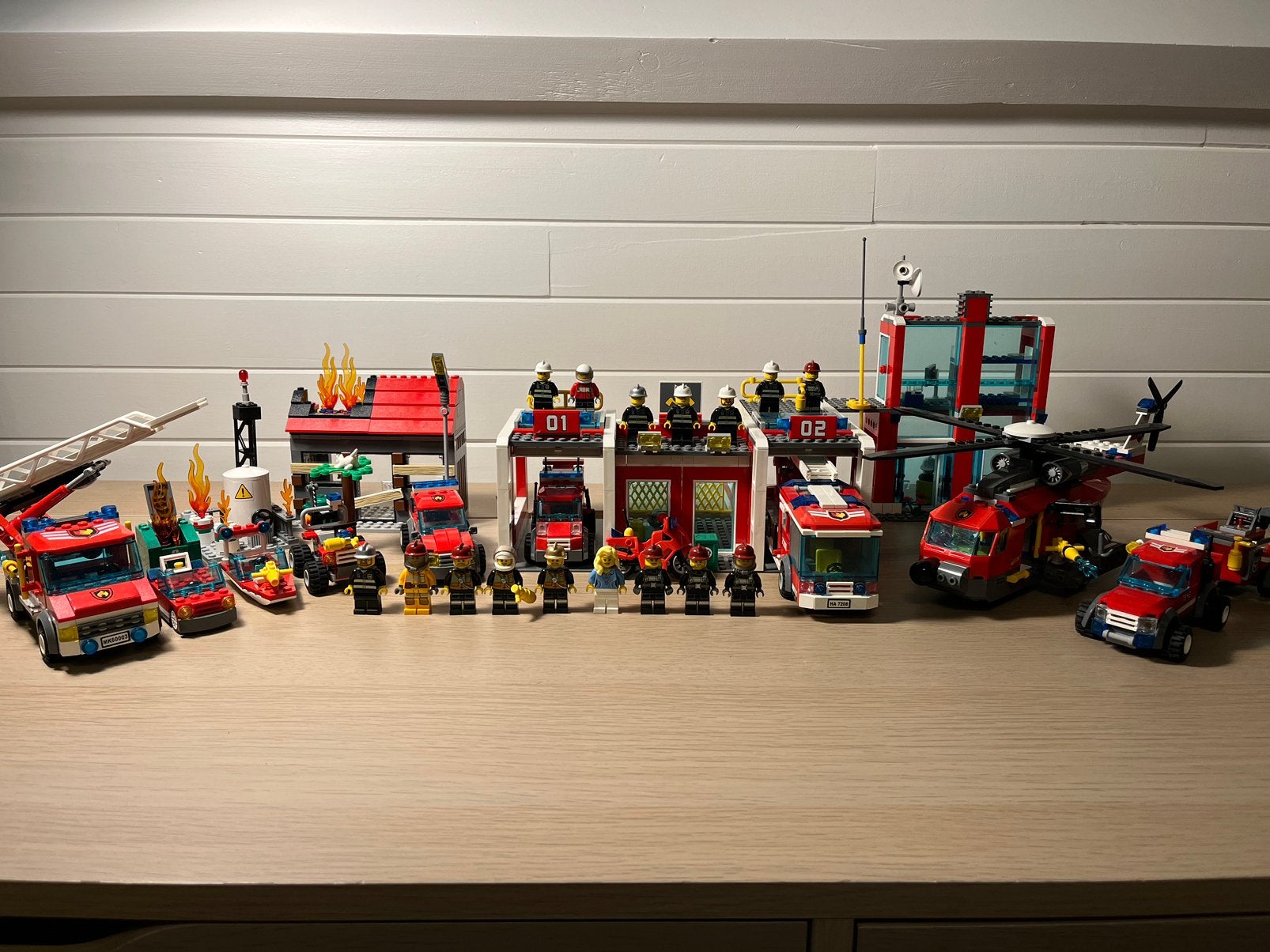Lot Lego Pompiers, Enlèvement, Comme neuf, Lego