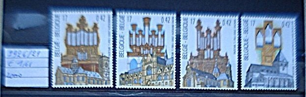 Belgique  n  2926/29  **/mnh, Neuf, Non oblitéré, Sans enveloppe, Gomme originale