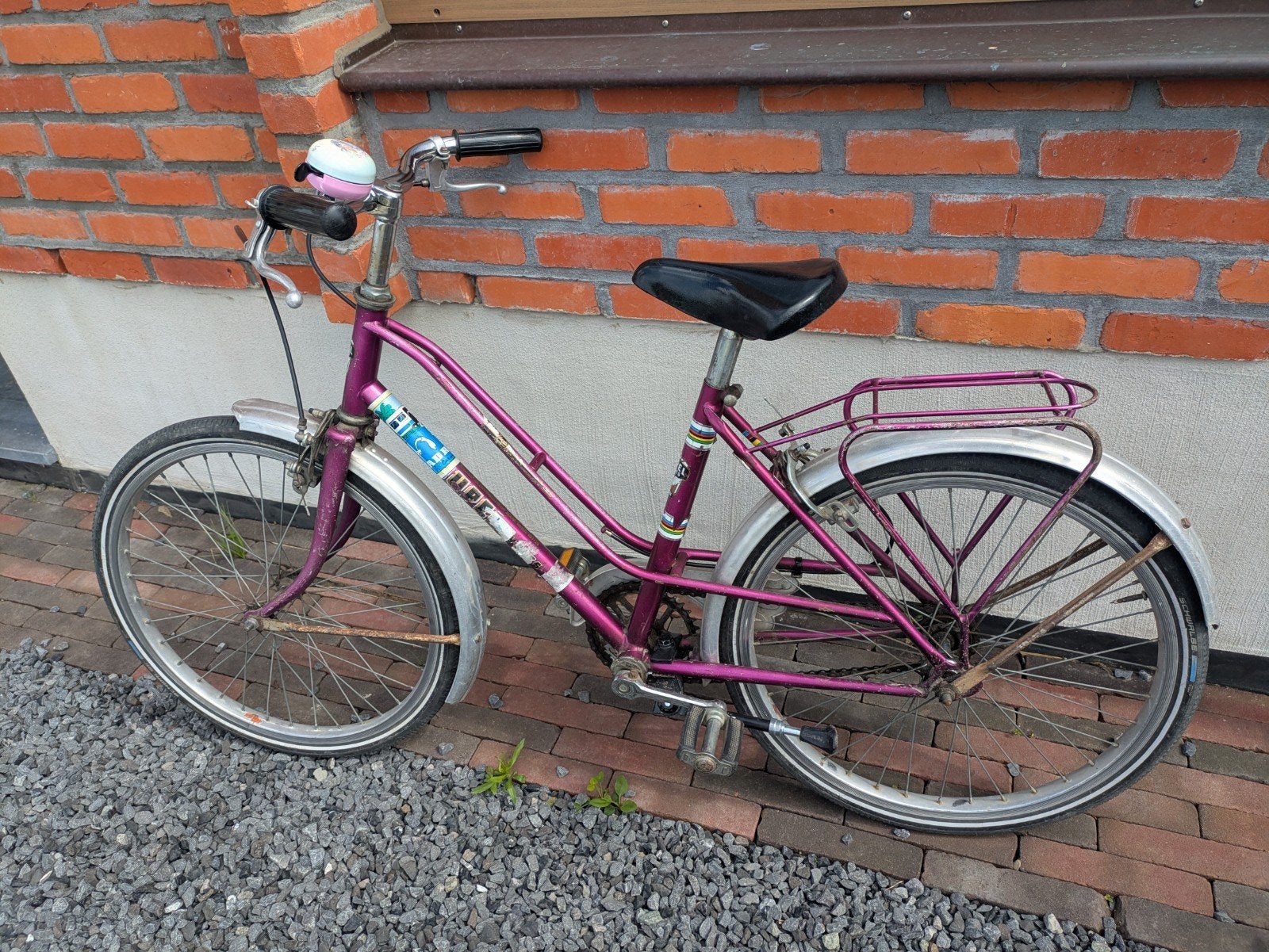 Fiets 20 inch meisjes vintage, Ophalen, 20 inch