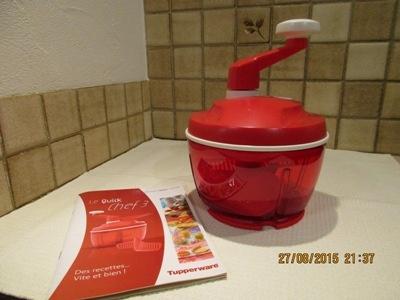 QUICK CHEF 3 TUPPERWARE, Maison & Meubles, Enlèvement ou Envoi, Comme neuf