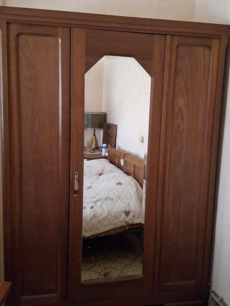 Kleerkast met spiegel, Huis en Inrichting, Kasten | Kleerkasten, Ophalen