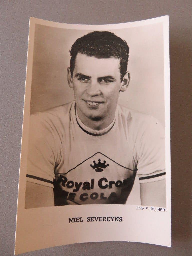 1961 kaart Miel Emile Severeyns Royal Crown Cola Schoten, Ophalen of Verzenden, Zo goed als nieuw, Poster, Plaatje of Sticker