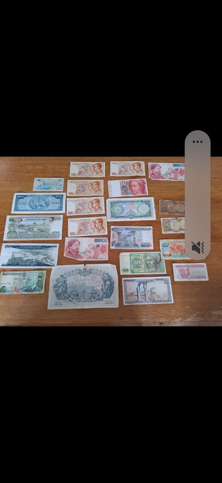 oud geld samen bieden, Ophalen