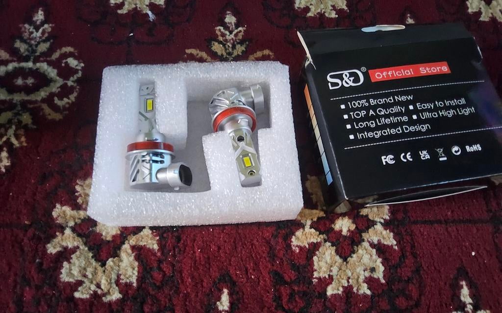 H11 Led lampen voor auto's, nieuwe in de doos, Ophalen of Verzenden