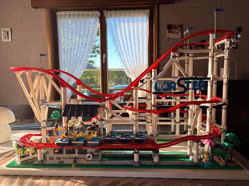 Lego Roller Coaster, Kinderen en Baby's, Ophalen, Inclusief instructies, Lego, Zo goed als nieuw