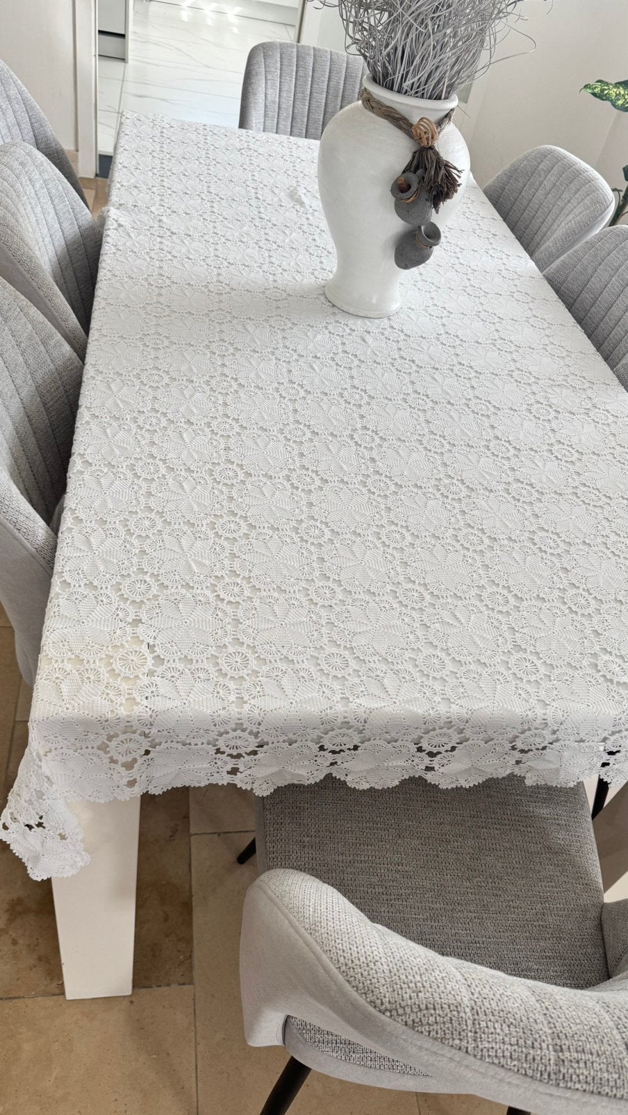 Eet tafel wit, Huis en Inrichting, Ophalen, Zo goed als nieuw