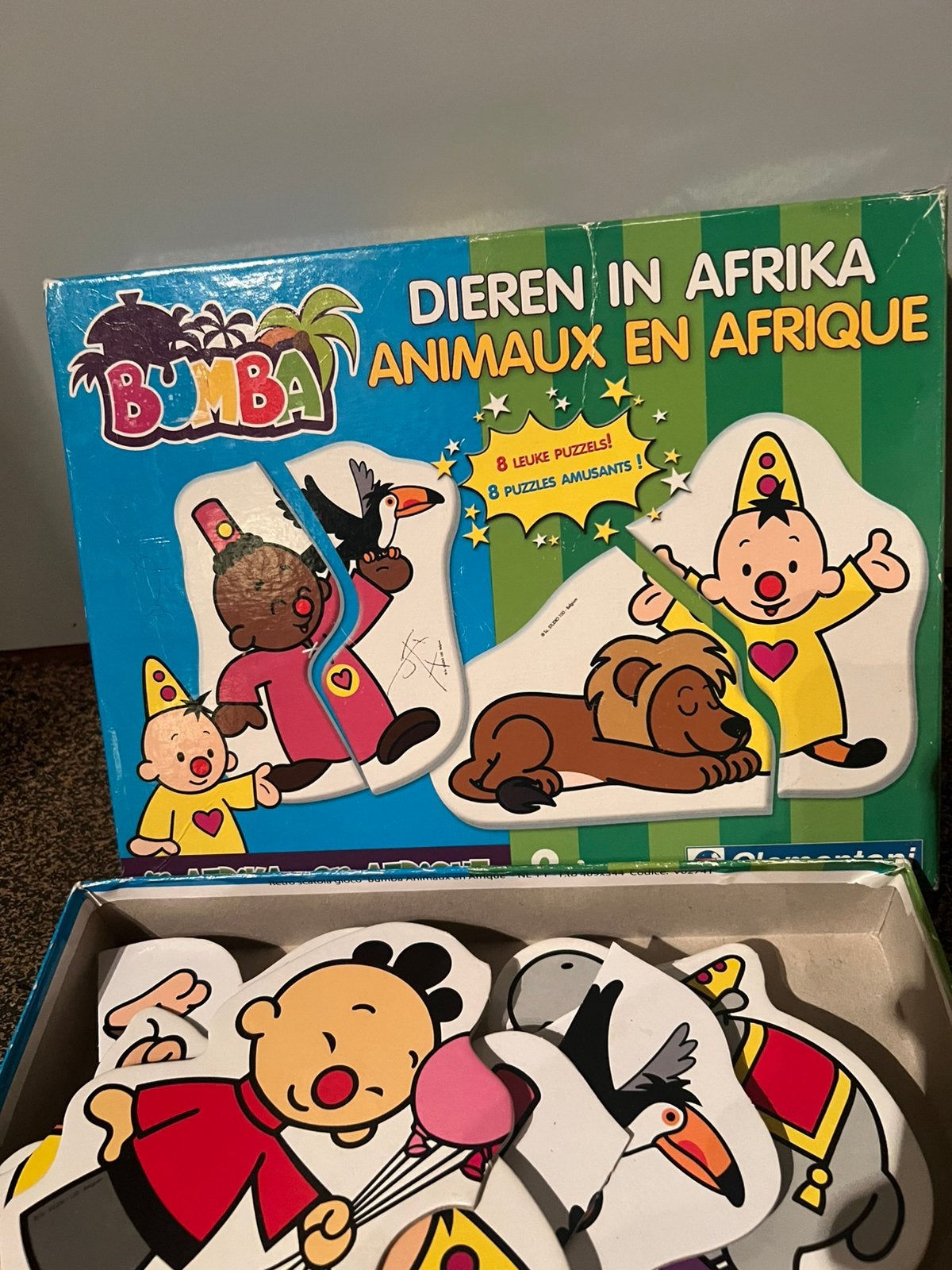Bumba Baby puzzel dieren in Afrika, Ophalen of Verzenden, Gebruikt
