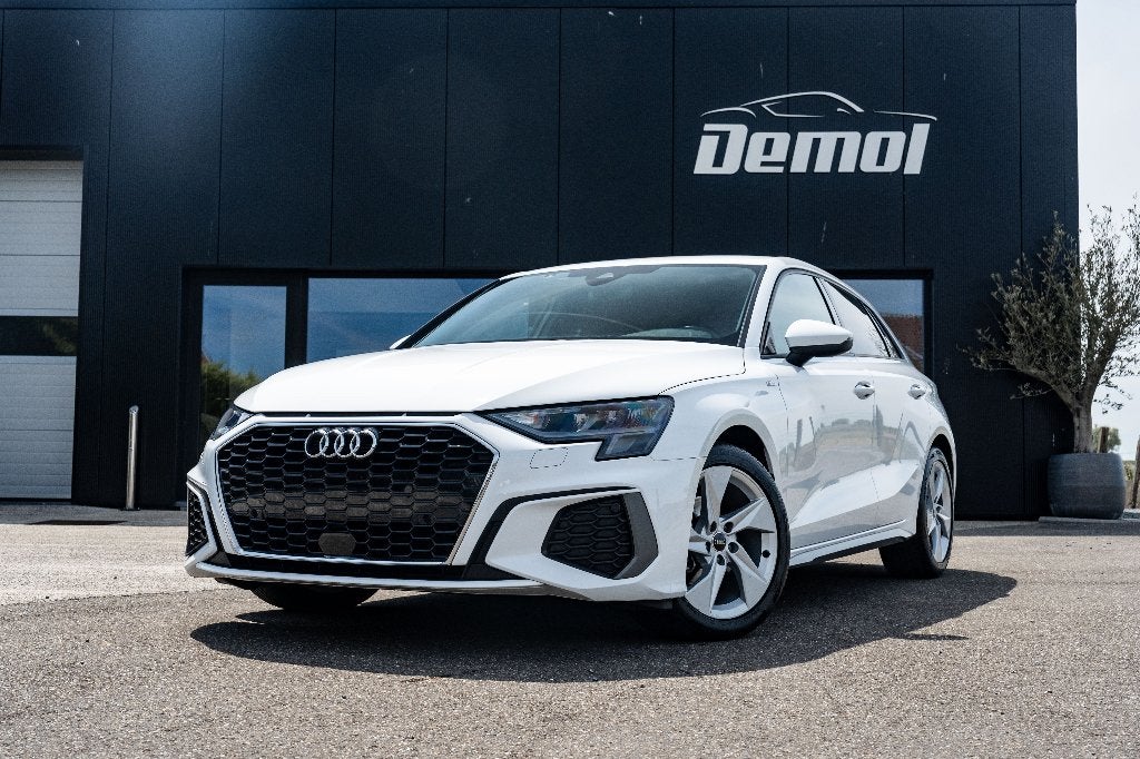 Audi A3 Sportback 30 TFSI S line, Auto's, Audi, Voorwielaandrijving, Stof, Wit, 5 deurs