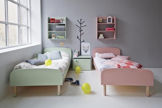 1 of 2 kinderbedden 200x90cm merk Flexa, Ophalen, Gebruikt, 180 cm of meer, 85 tot 100 cm