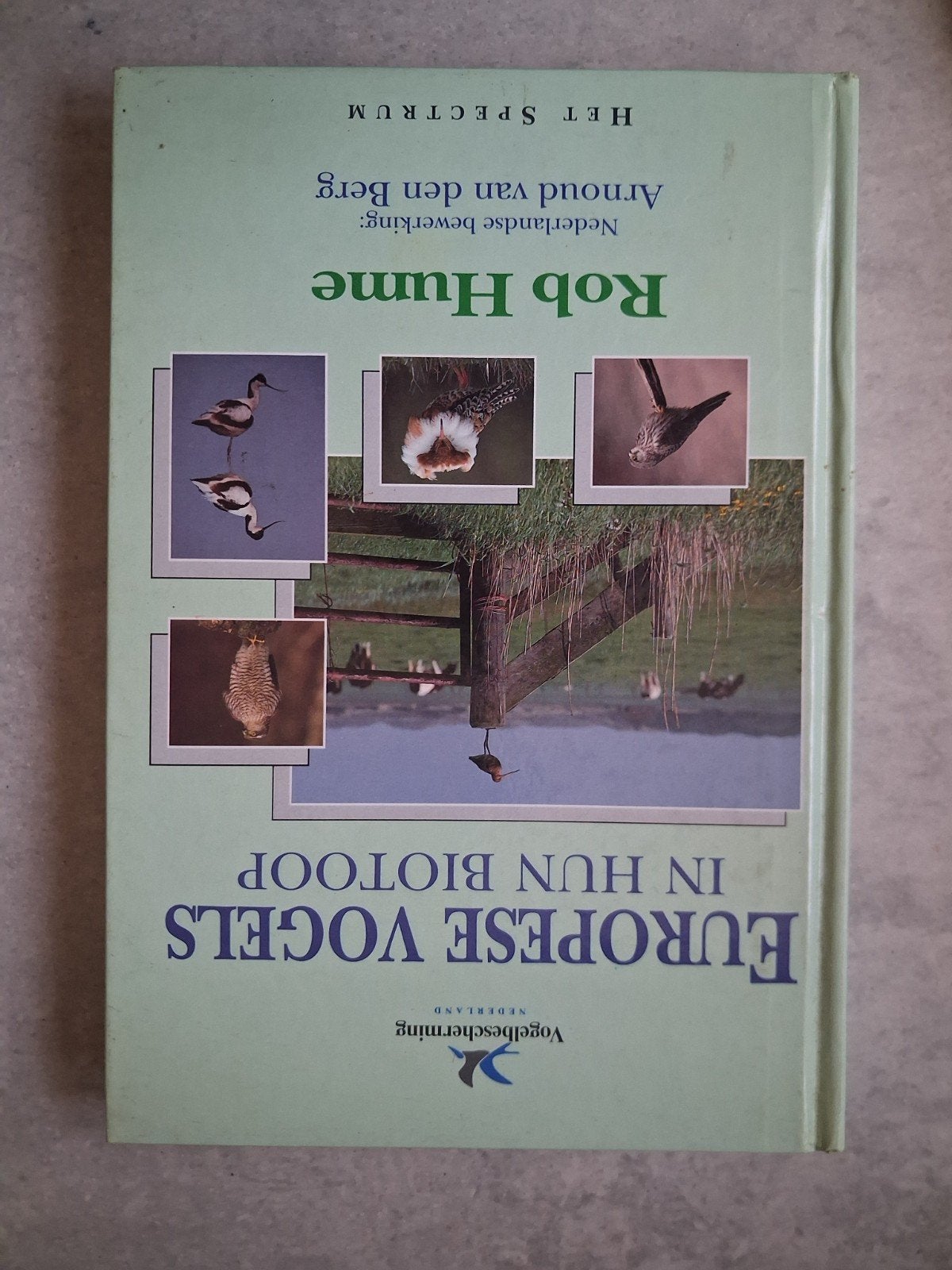 boek: Europese vogels in hun biotoop, Ophalen