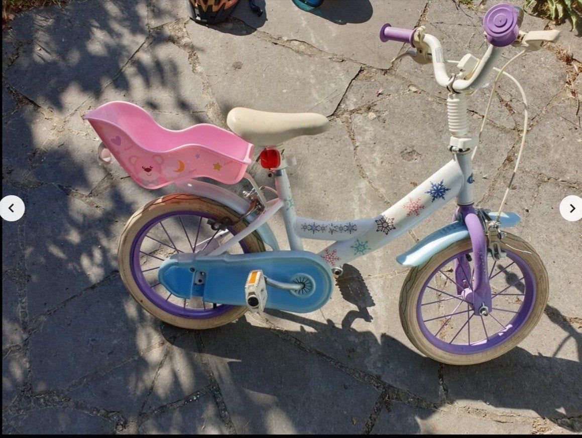 vélo et casque, Enlèvement, Utilisé, Fille