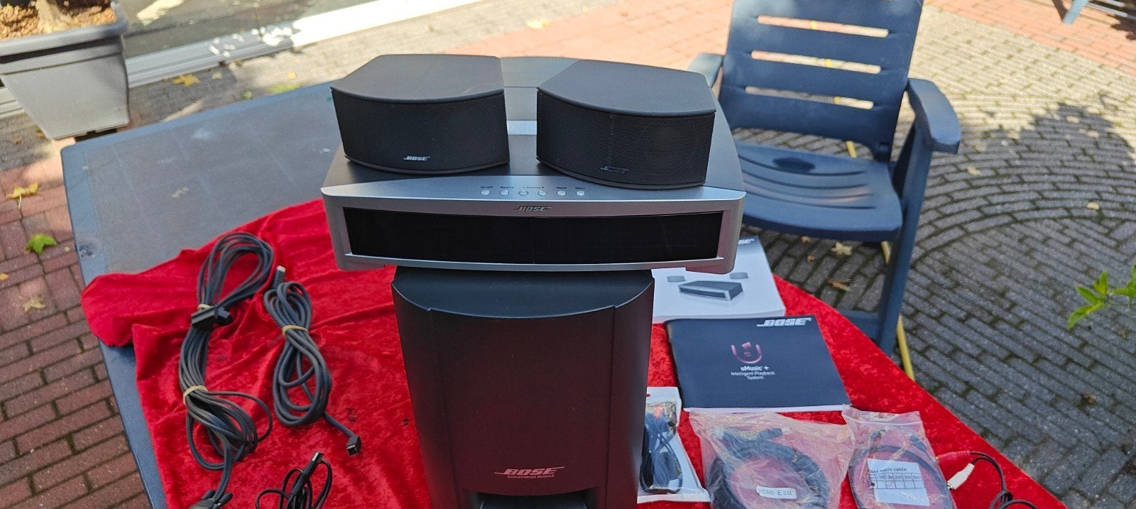 Bose 321 GSX serie lll met hdmi en bluetooth, TV, Hi-fi & Vidéo, Ensembles home-cinéma, Enlèvement ou Envoi