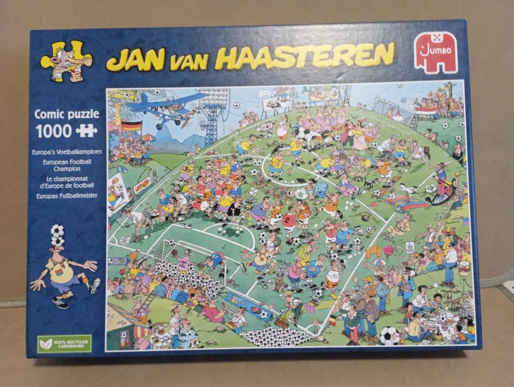 Jan van Haasteren  1000st, Hobby & Loisirs créatifs, Sport cérébral & Puzzles, Enlèvement ou Envoi, 500 à 1500 pièces, Comme neuf