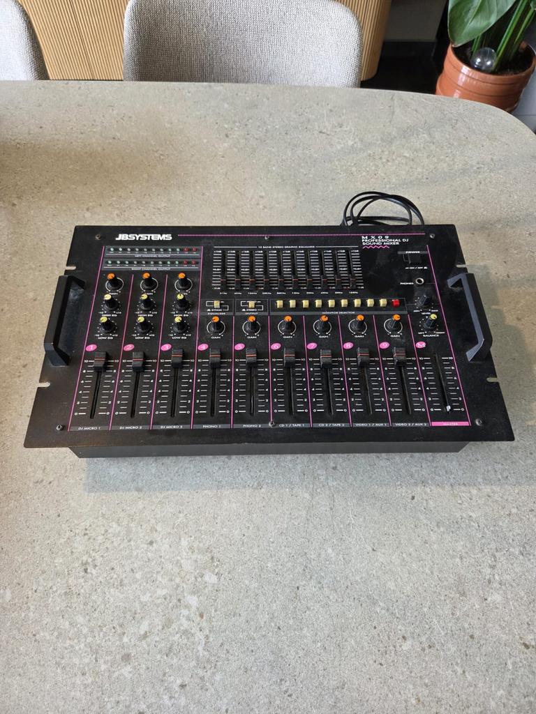 JB systems MX09 professional DJ sound mixer, Ophalen, Zo goed als nieuw