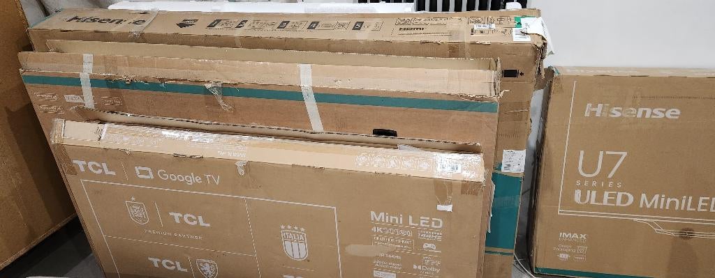Televiseur, TV, Hi-fi & Vidéo, Télévisions, Autres marques, QLED, 80 à 100 cm, Enlèvement