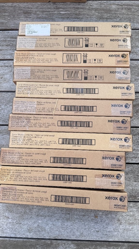 11x originele Xerox 008R13061 Waste Toner Container – nieuw, Enlèvement, Neuf, Toner, Xerox