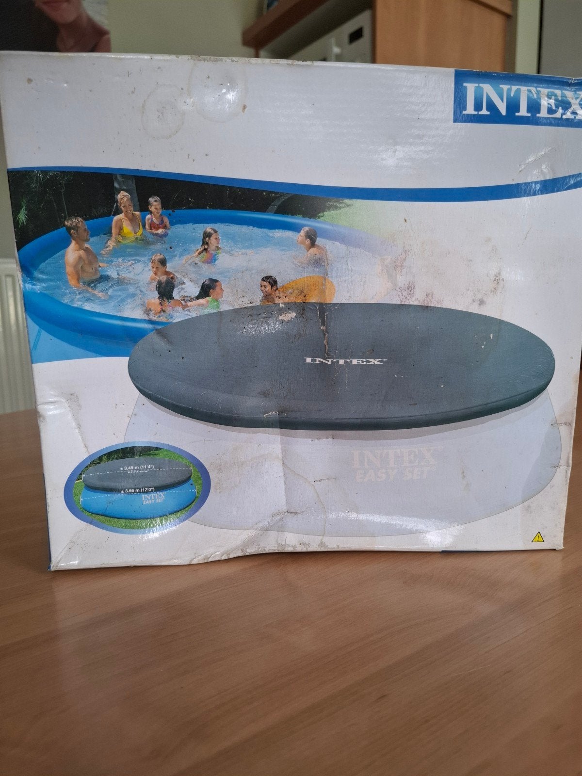 Intex easy set afdekzeil in nieuwstaat, Tuin en Terras, Ophalen, Afdekzeil