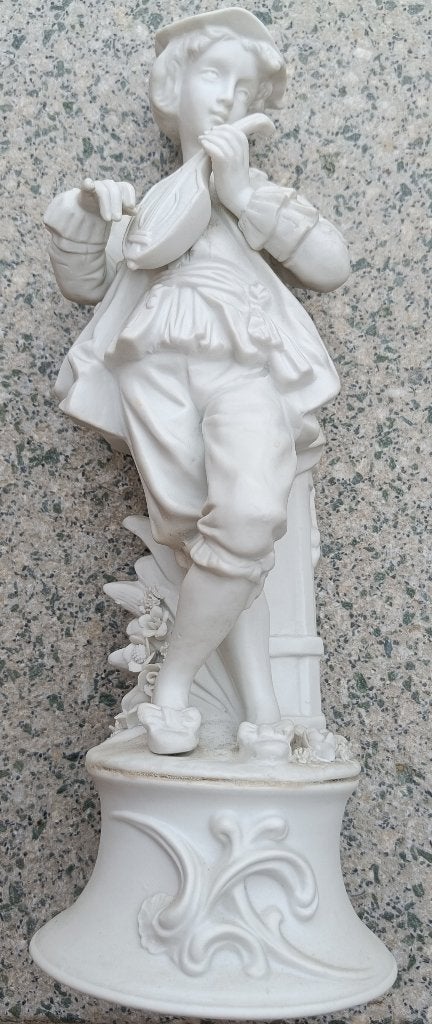 biscuit porseleinen beeldje - 30cm hoog, Ophalen