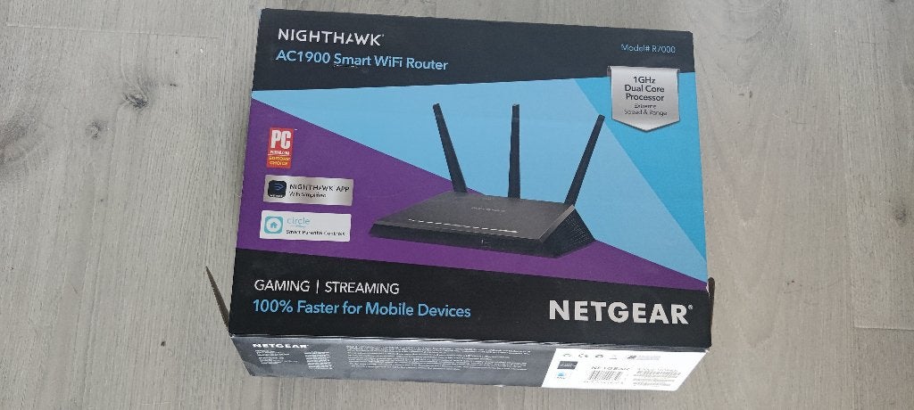Netgear Nighthawk Smart Wi-Fi Router – NIEUWSTAAT, Enlèvement ou Envoi, Comme neuf, Routeur, NETGEAR