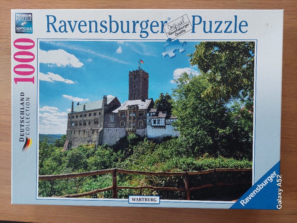 puzzel 1000 st - Ravensburger - Wartburg, Ophalen of Verzenden, 500 t/m 1500 stukjes, Zo goed als nieuw, Legpuzzel