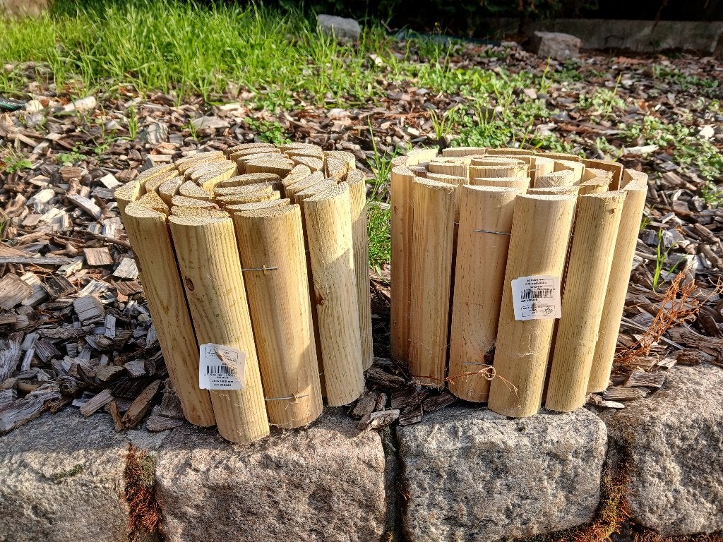NIEUW: Houten borders voor tuin 3,60 m, Tuin en Terras, Ophalen, Border, Minder dan 25 cm, Hout