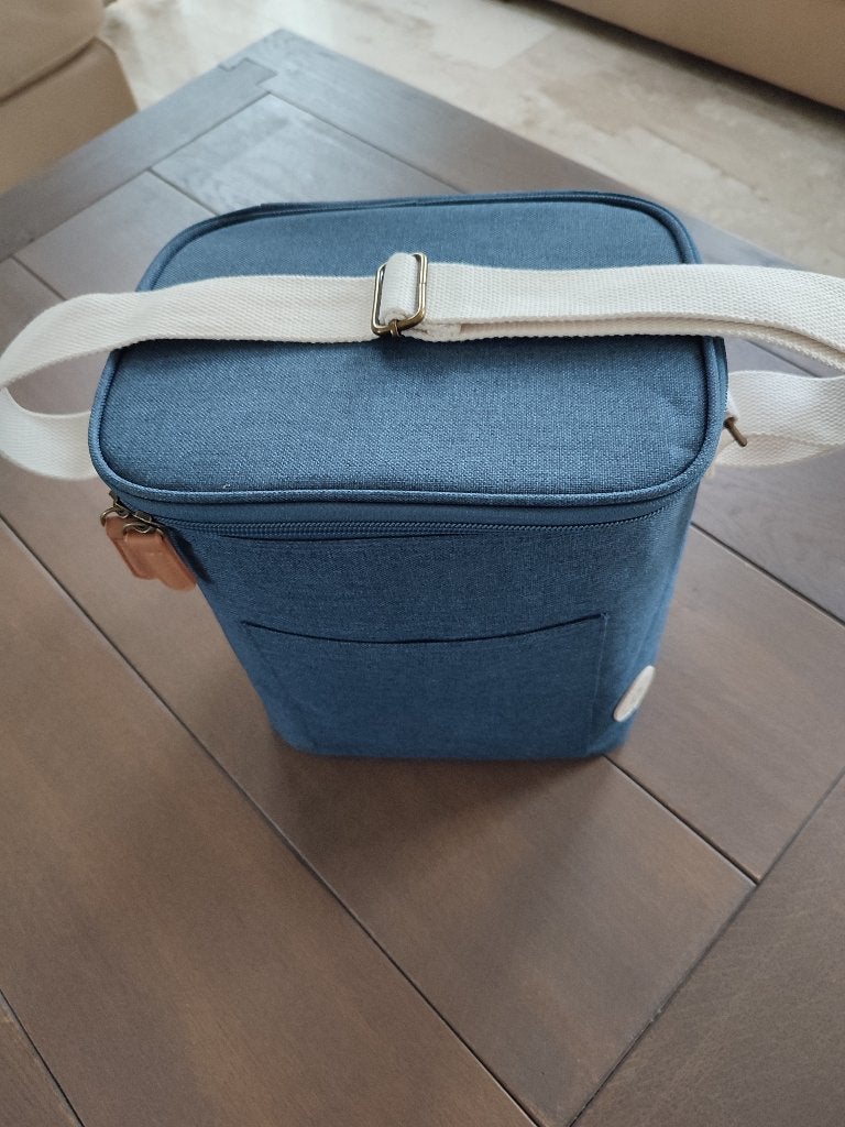 VINGA koel-/lunchtas, blauw: NIEUW, Caravanes & Camping, Glacières, Enlèvement, Neuf, Sac isotherme, Élément de refroidissement